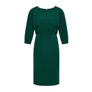 Neopreen Korte Mouw Jurk Pinko , Green , Dames