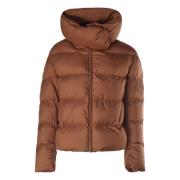 Piumino Coats Pinko , Brown , Dames