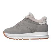 Suede sneakers Maran FUR Voile Blanche , Gray , Dames