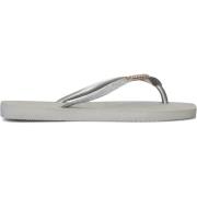 Glitter Square Slippers Havaianas , Gray , Dames