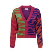 Adora V-Hals Vest Only , Multicolor , Dames