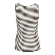 Gestreepte Tanktop Egret/Night Sky Stripe Karen by Simonsen , Multicol...