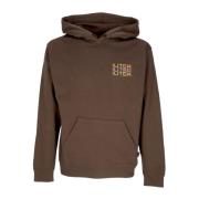 Skull Spine Lichtgewicht Hoodie Bruin Iuter , Brown , Heren