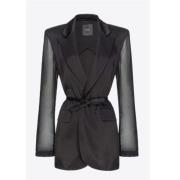 Stijlvolle Blazers voor Vrouwen Pinko , Black , Dames