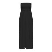 Claudia Maxi Jurk Only , Black , Dames