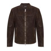 Leren jas Cora AllSaints , Brown , Heren