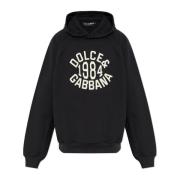 Hoodie Dolce & Gabbana , Black , Heren