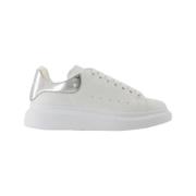 Pre-owned Leather sneakers Alexander McQueen Pre-owned , White , Dames