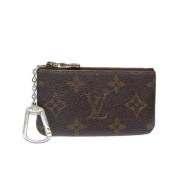 Pre-owned Coated canvas wallets Louis Vuitton Vintage , Brown , Dames