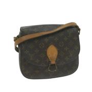 Pre-owned Canvas louis-vuitton-bags Louis Vuitton Vintage , Brown , Da...