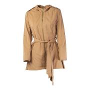 Beige Dames Trenchcoat Outlet Prijs Fracomina , Beige , Dames