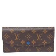 Pre-owned Canvas wallets Louis Vuitton Vintage , Brown , Dames