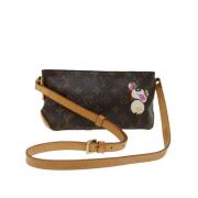 Pre-owned Canvas louis-vuitton-bags Louis Vuitton Vintage , Brown , Da...