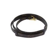 Pre-owned Leather belts Louis Vuitton Vintage , Black , Dames