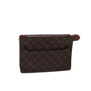 Pre-owned Canvas louis-vuitton-bags Louis Vuitton Vintage , Brown , Da...