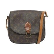 Pre-owned Canvas louis-vuitton-bags Louis Vuitton Vintage , Brown , Da...