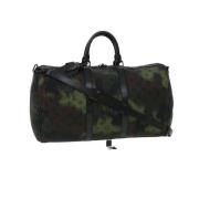 Pre-owned Nylon louis-vuitton-bags Louis Vuitton Vintage , Green , Dam...