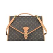 Pre-owned Cotton louis-vuitton-bags Louis Vuitton Vintage , Brown , Da...