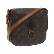 Pre-owned Canvas louis-vuitton-bags Louis Vuitton Vintage , Brown , Da...