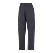 Grijze Broek Pantalone Fabiana Filippi , Gray , Dames