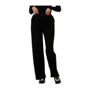 Wijde Broek Dames Zwart Refined Department , Black , Dames