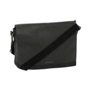 Pre-owned Canvas shoulder-bags Bvlgari Vintage , Black , Dames