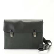 Pre-owned Leather shoulder-bags Louis Vuitton Vintage , Black , Dames