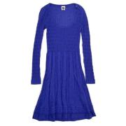 Pre-owned Cotton dresses Missoni Pre-owned , Blue , Dames