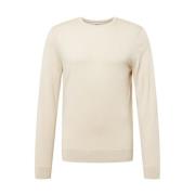 Merino Crew Neck Jumper Calvin Klein , Beige , Heren