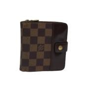 Pre-owned Canvas wallets Louis Vuitton Vintage , Brown , Dames