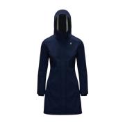 Stephy Bonded Dames Parka K-Way , Blue , Dames