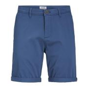 Bowie Chino-Shorts Jack & Jones , Blue , Heren