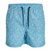 Sneldrogende Zwemshorts met Koord Jack & Jones , Blue , Heren