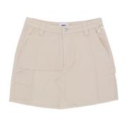 Denim Carpenter Rok Klei Obey , Beige , Dames