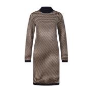 Gezellig Gebreide Jurk Allude , Brown , Dames