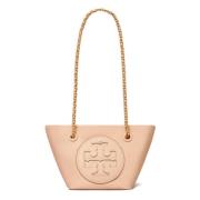 Roze Nylon Schoudertas met Rits Tory Burch , Pink , Dames