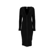 Pre-owned Wool dresses Loewe Pre-owned , Black , Dames