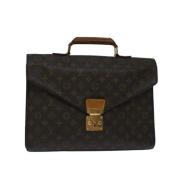 Pre-owned Canvas louis-vuitton-bags Louis Vuitton Vintage , Black , Da...