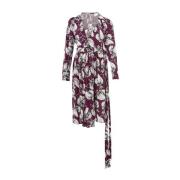 Paarse Viscose Pak en Blazer Set Lardini , Purple , Dames