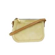 Pre-owned Leather louis-vuitton-bags Louis Vuitton Vintage , Yellow , ...