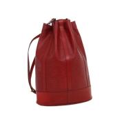 Pre-owned Leather louis-vuitton-bags Louis Vuitton Vintage , Red , Dam...