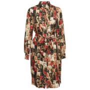 Pre-owned Silk dresses Carolina Herrera Pre-owned , Multicolor , Dames