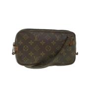 Pre-owned Canvas louis-vuitton-bags Louis Vuitton Vintage , Brown , Da...