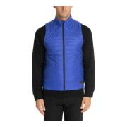 Eenvoudige Logo Vest met Ritssluiting Emporio Armani EA7 , Blue , Here...