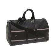 Pre-owned Canvas louis-vuitton-bags Louis Vuitton Vintage , Black , Da...