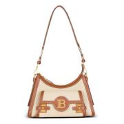 Bruine B-Buzz Hobo Tas Balmain , Brown , Dames