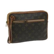 Pre-owned Canvas louis-vuitton-bags Louis Vuitton Vintage , Brown , Da...