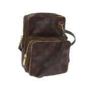 Pre-owned Canvas louis-vuitton-bags Louis Vuitton Vintage , Brown , Da...