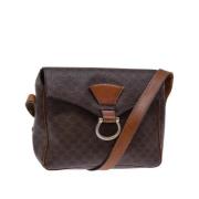 Pre-owned Canvas celine-bags Celine Vintage , Brown , Dames