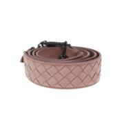 Pre-owned Leather belts Bottega Veneta Vintage , Pink , Dames